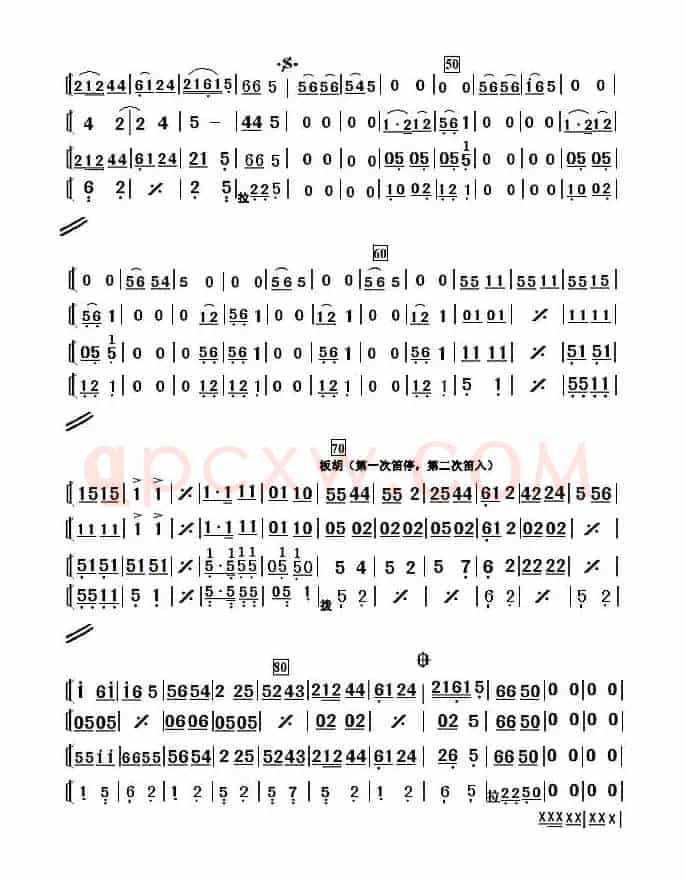 新金蛇狂舞（简单小民乐合奏谱）