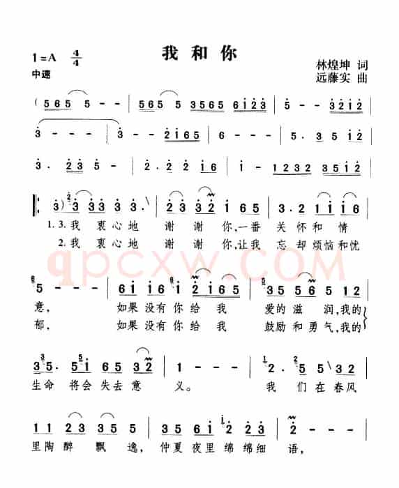 我和你（邓丽君演唱版）