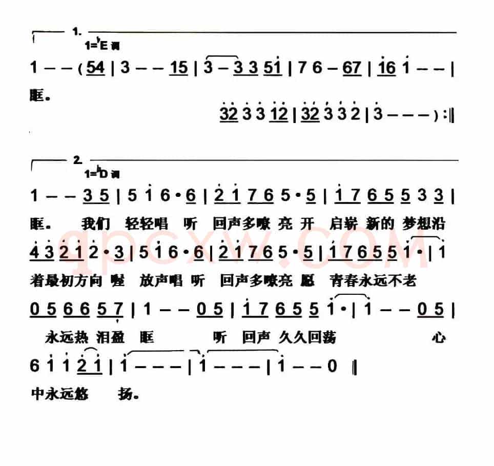 回声嘹亮