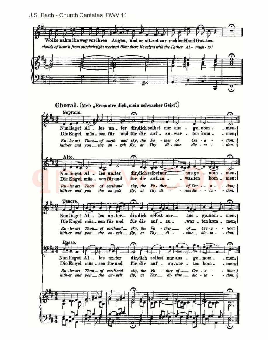 Lobet Gott in Seinen Reicben(颂扬上帝)