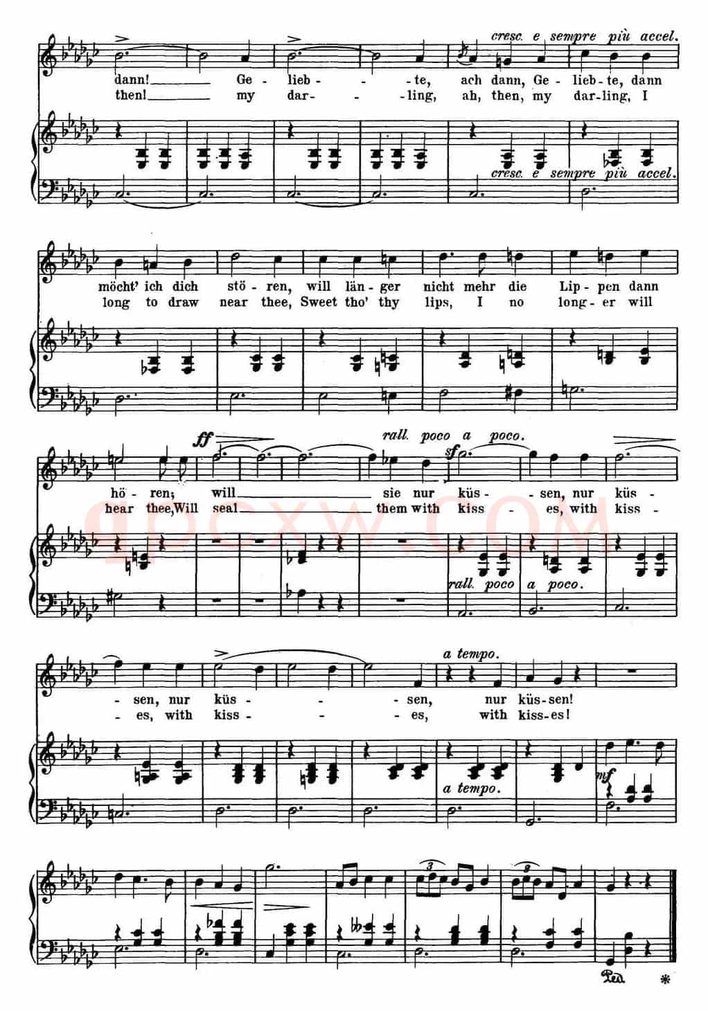 Chopin-17 Polish Songs Op.74,No.12(Meine Freuden. My Delights.)(钢琴伴奏谱)