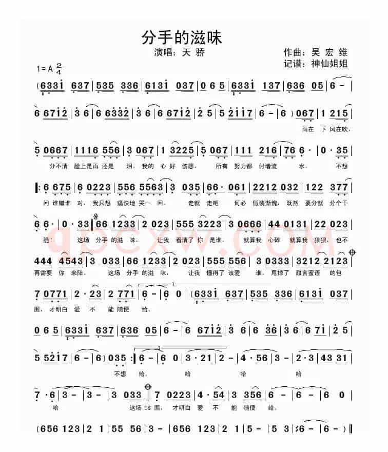 分手的滋味