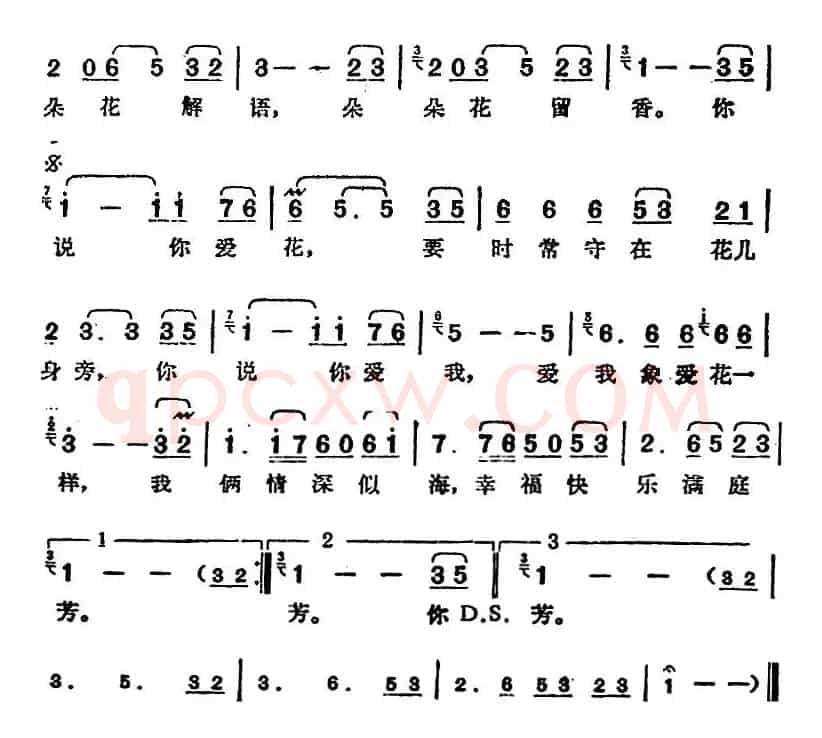 邓丽君演唱金曲:爱我象爱花一样