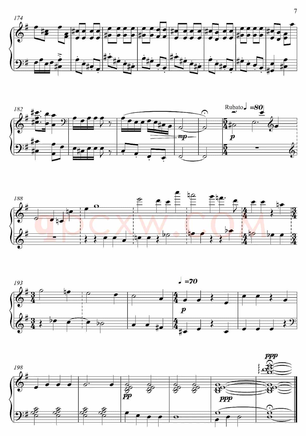 第22钢琴奏鸣曲“信仰”Piano Sonata No`22（四个乐章）