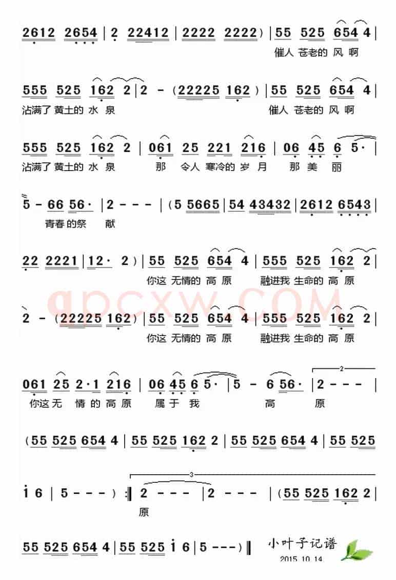 属于我的高原