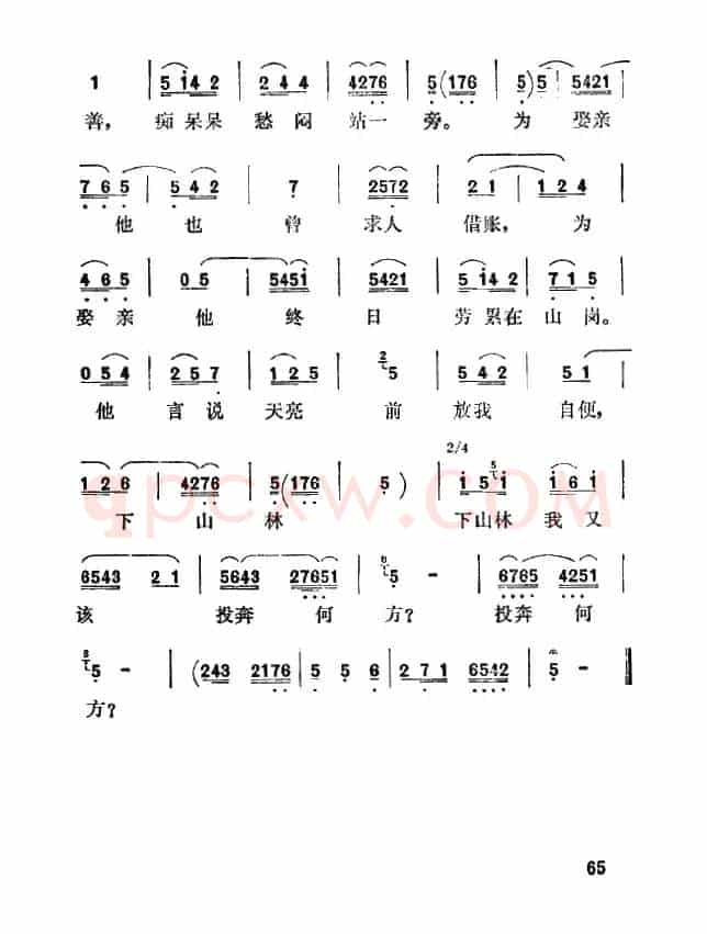 [秦腔]听他言不由我热泪难忍（《祝福》选段）