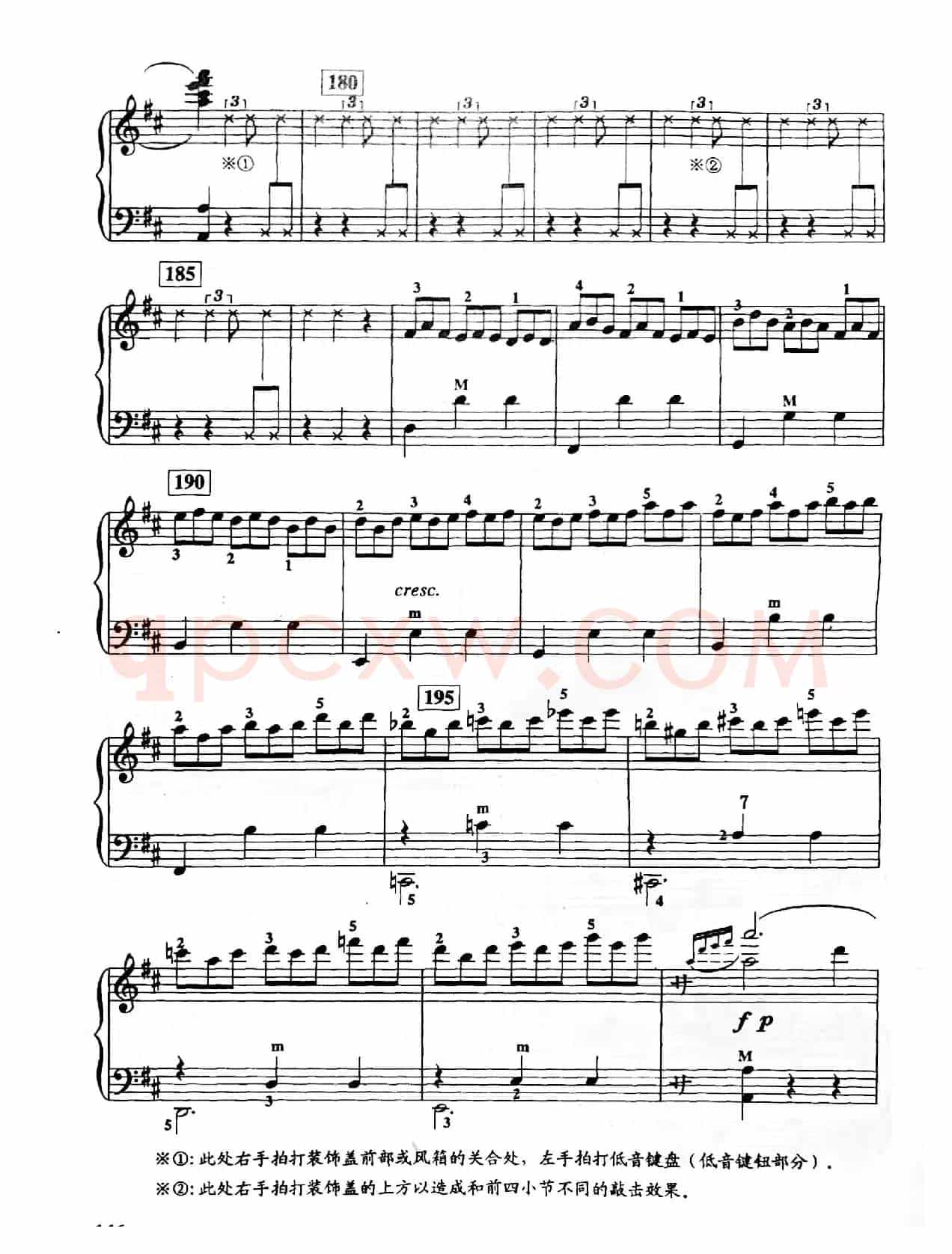 故乡圆舞曲（手风琴五线谱）