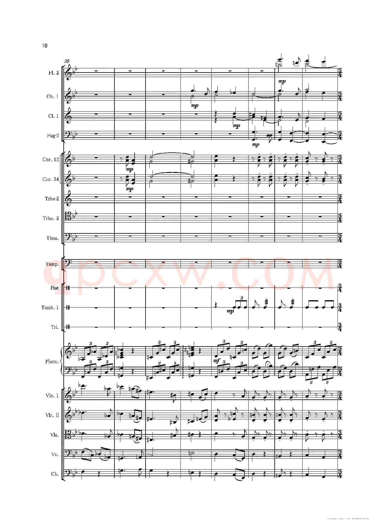 第一钢琴协奏曲(Piano Concerto No·1)