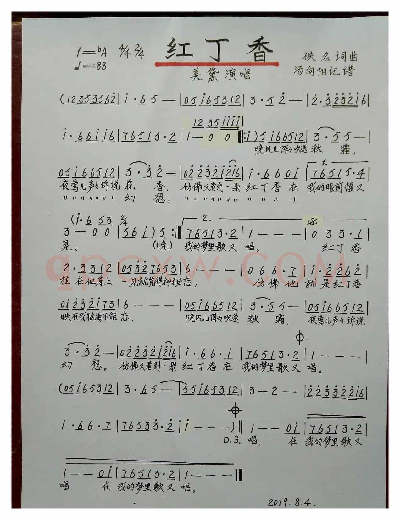 红丁香
