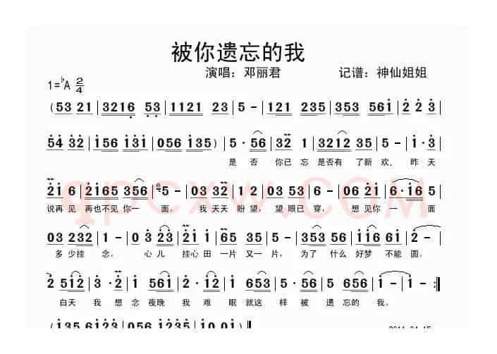 被你遗忘的我