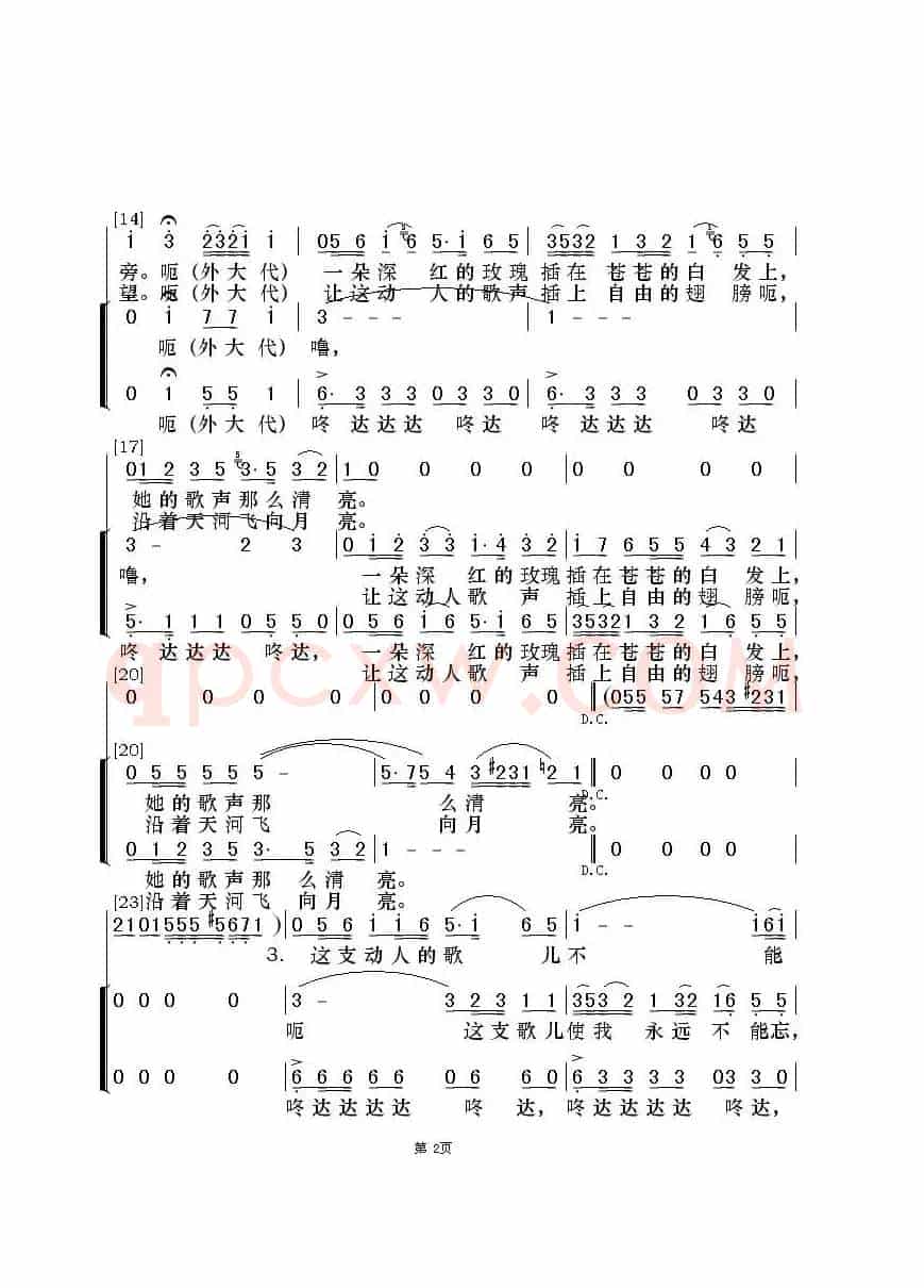 沙枣花香（新疆维吾尔族民歌）