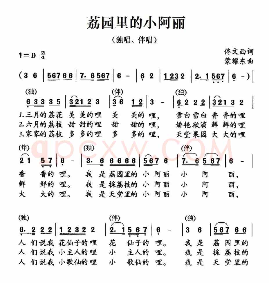 荔园里的小阿丽