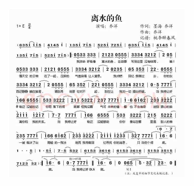 离水的鱼