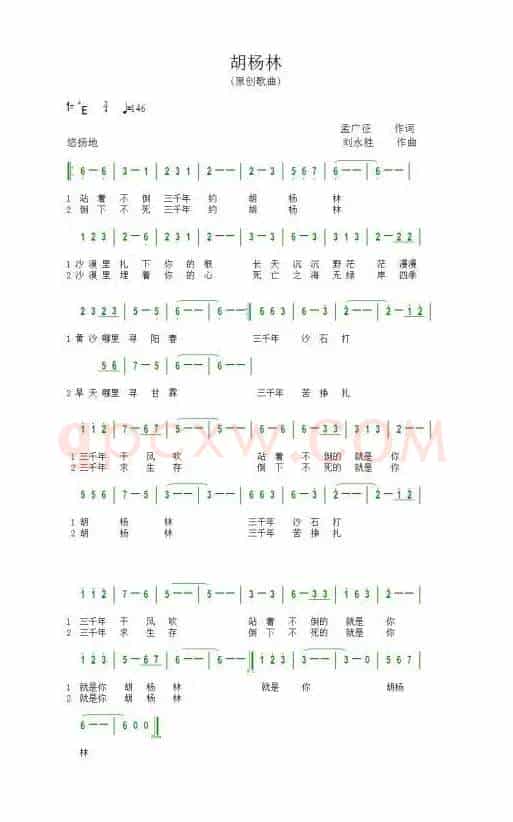 胡杨林