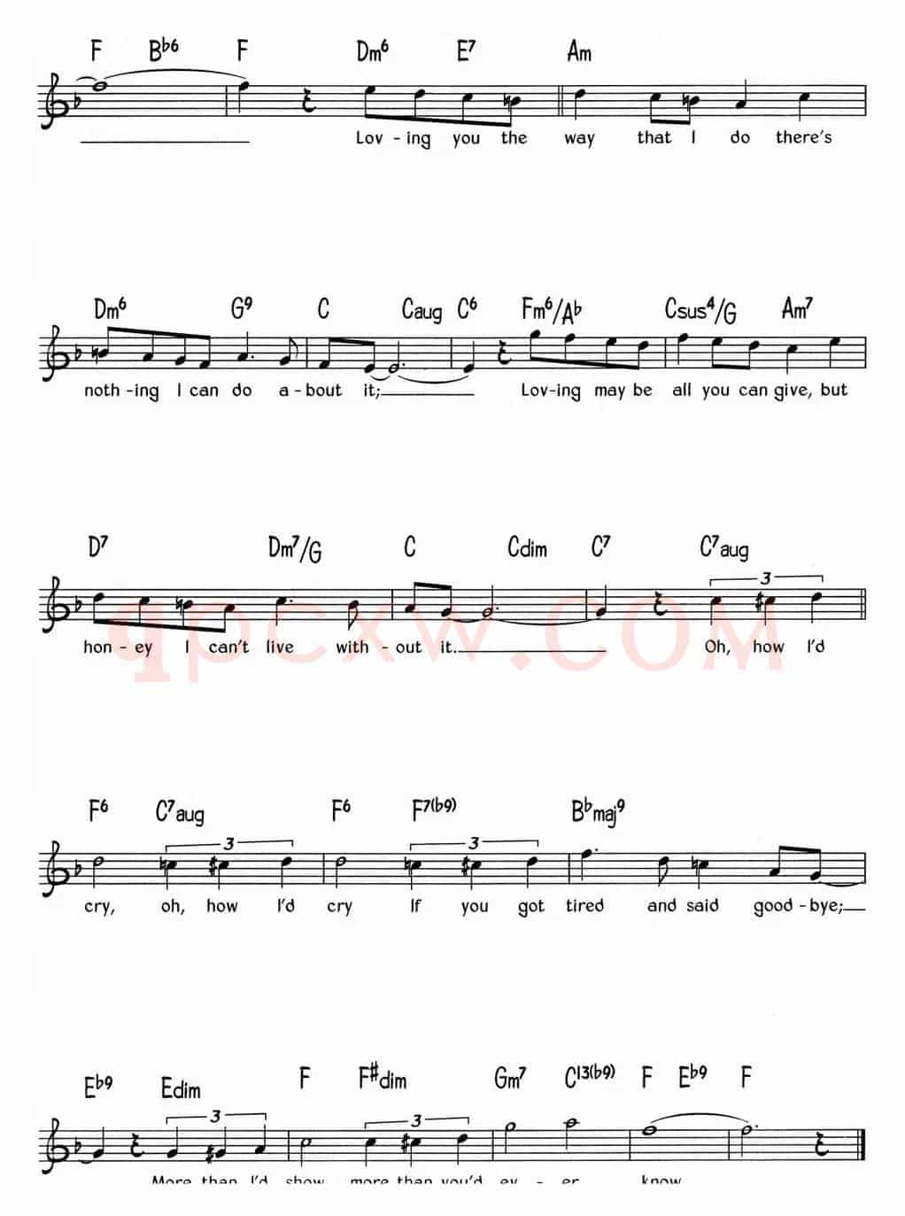 蓝调音乐：More Than You Know