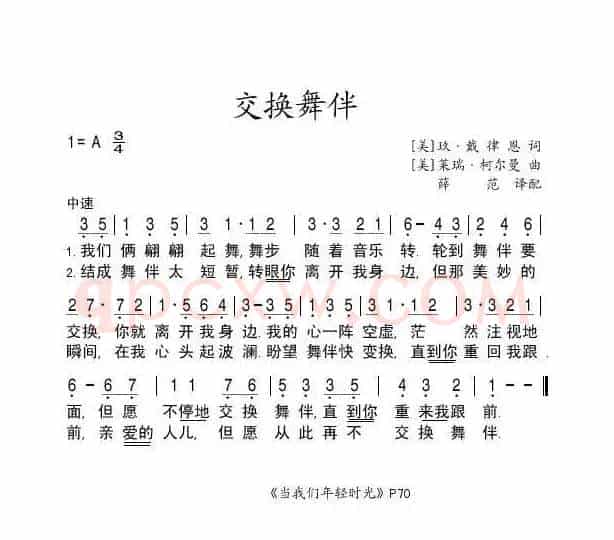 交换舞伴（美）