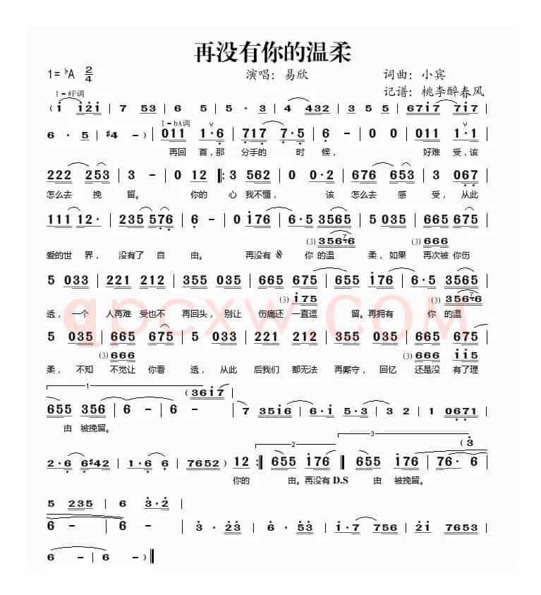 再没有你的温柔