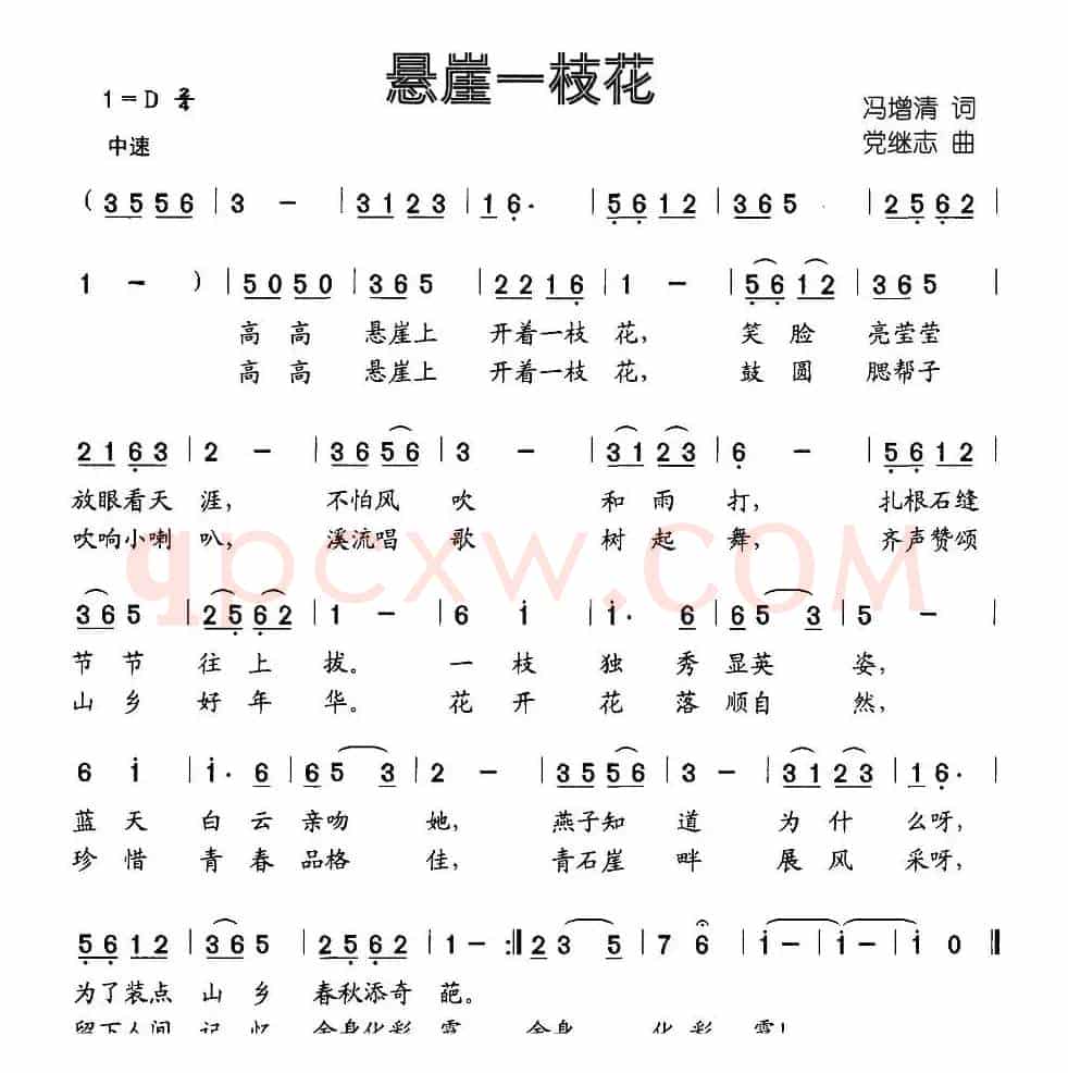 悬崖一枝花