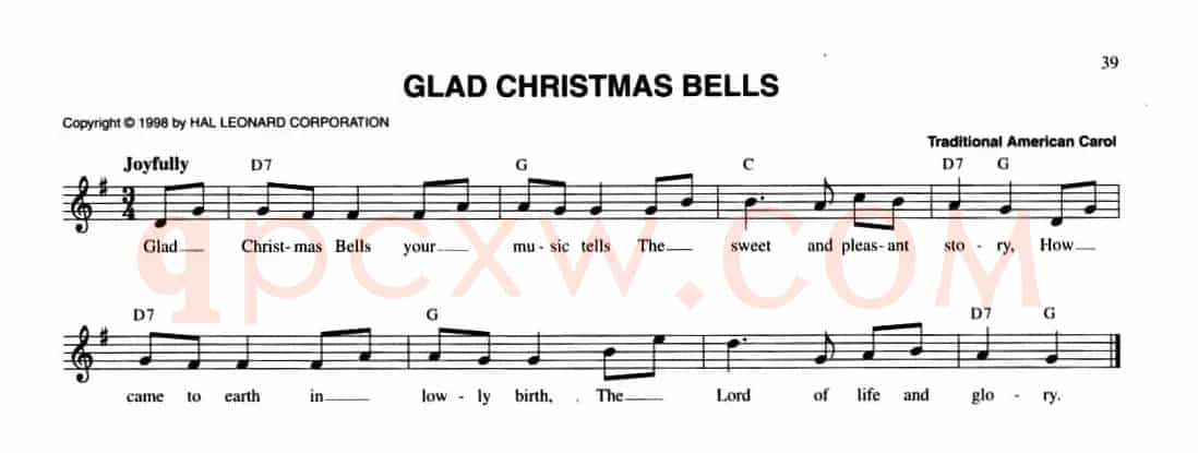 GLAD CHRISTMAS BELLS