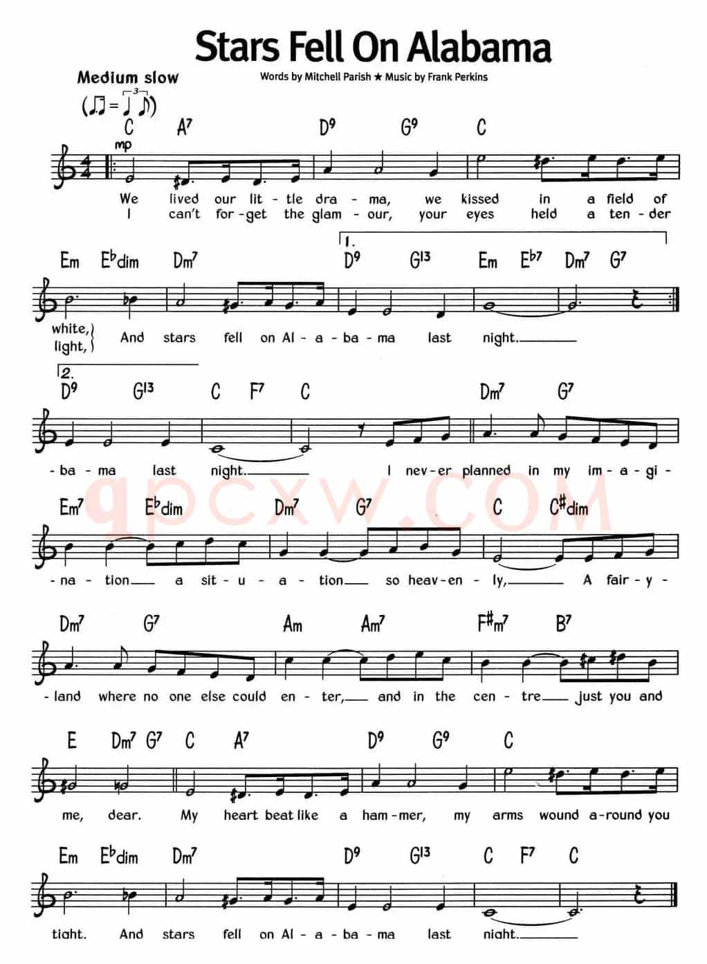 蓝调音乐：Stars Fell On Alabama