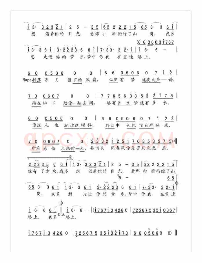 梦的方向(电视剧《阳光路上》片尾曲)