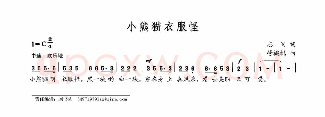 小熊猫衣服怪