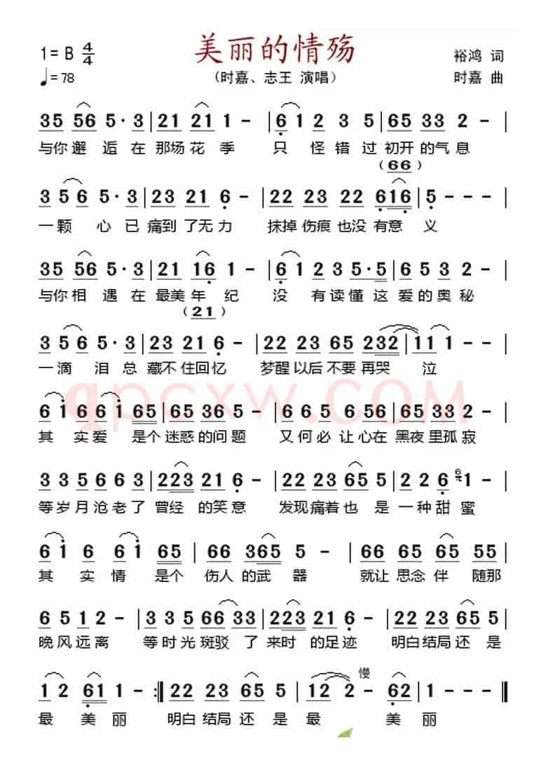 美丽的情殇 