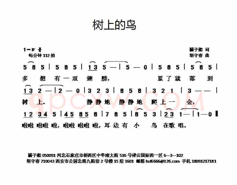 树上的鸟