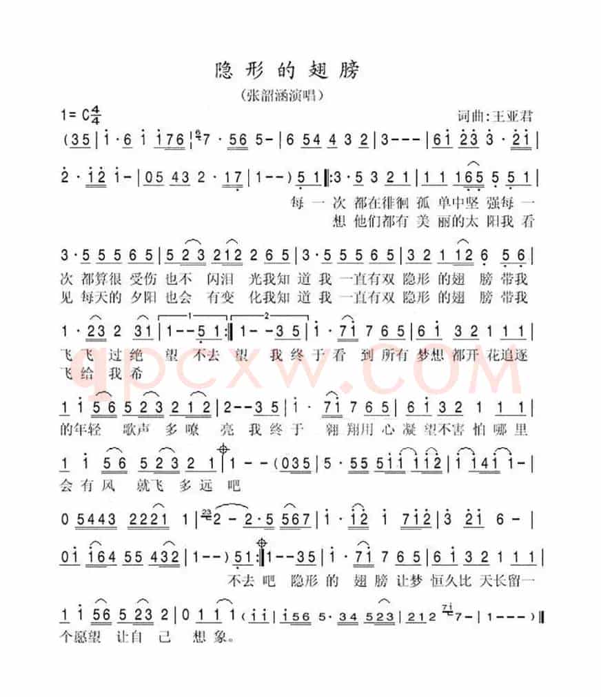 隐形的翅膀
