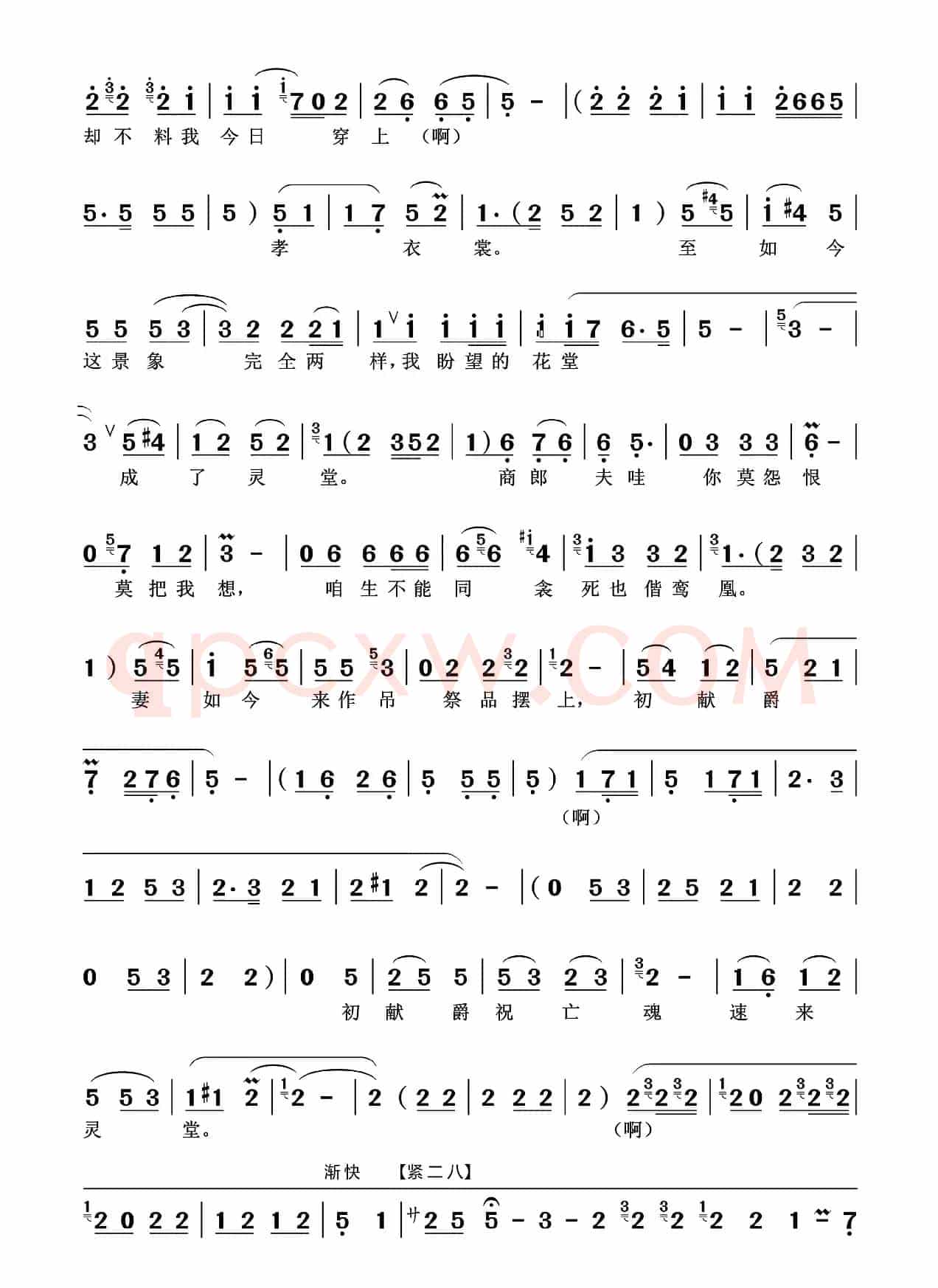 秦雪梅吊孝（豫剧《秦雪梅》选段）