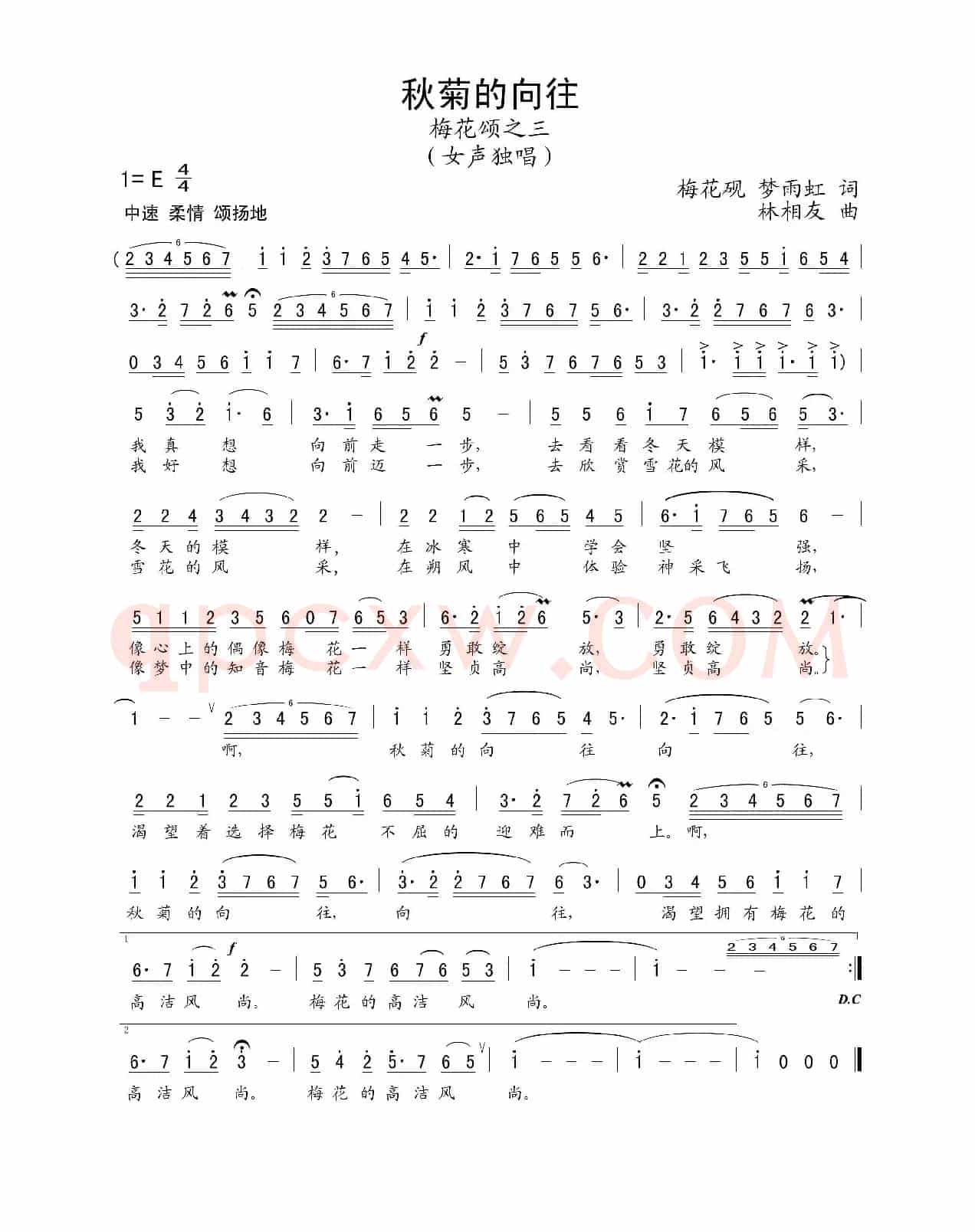 秋菊的向往