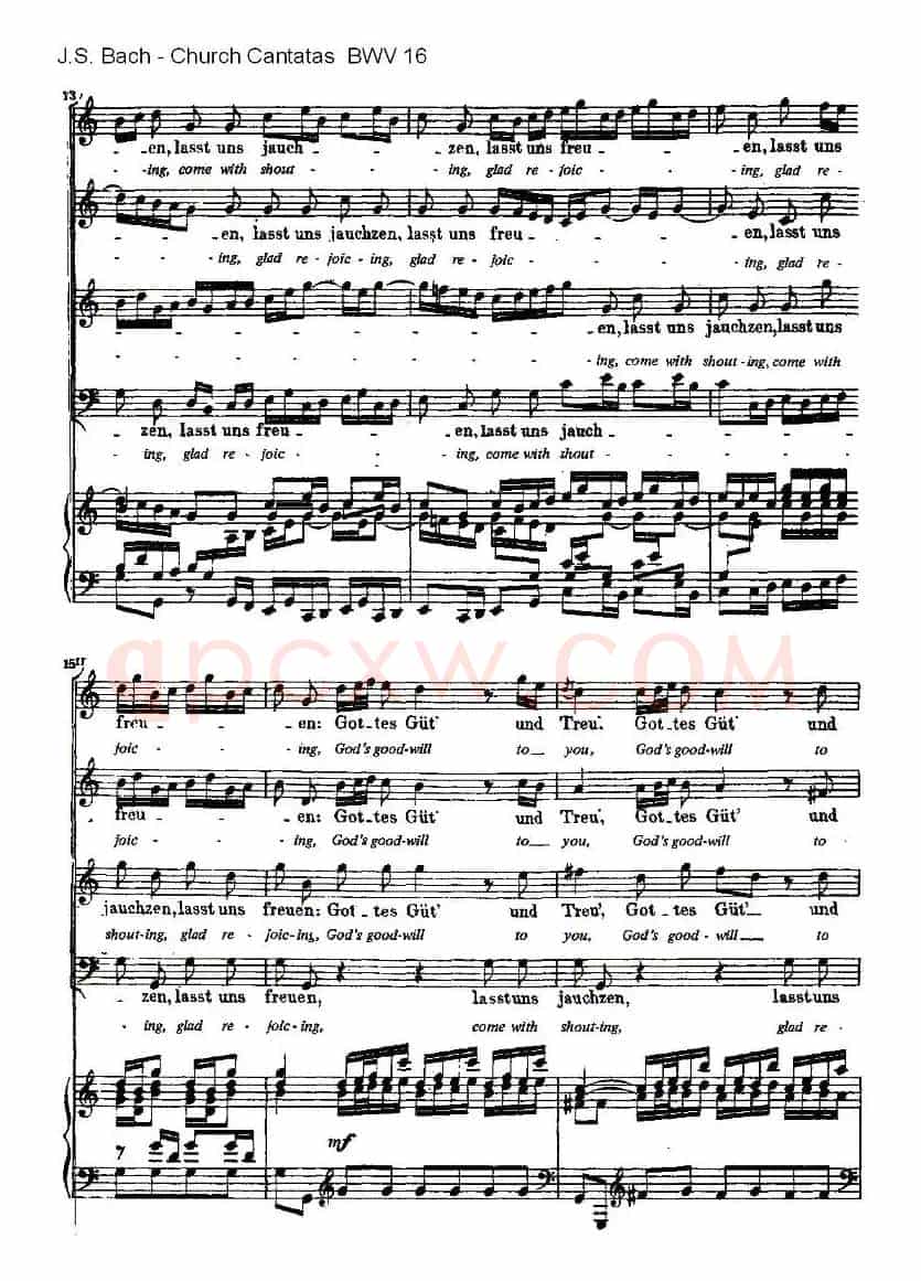 Herr Gott, ich loben wir(上帝我主,我们颂扬您)