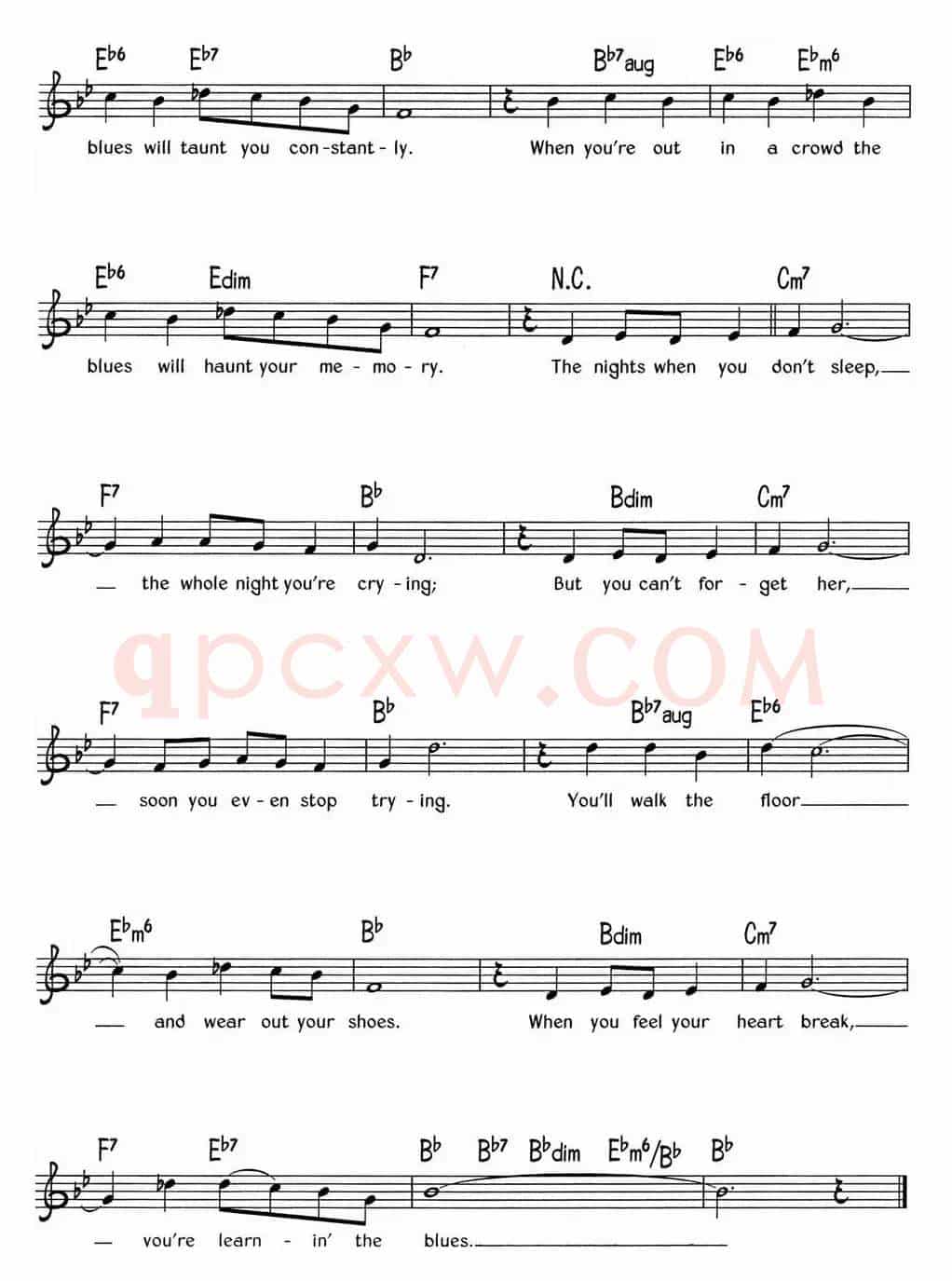 蓝调音乐：Learnin' The Blues