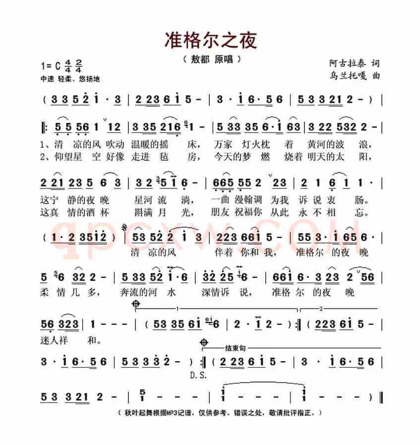 准格尔之夜