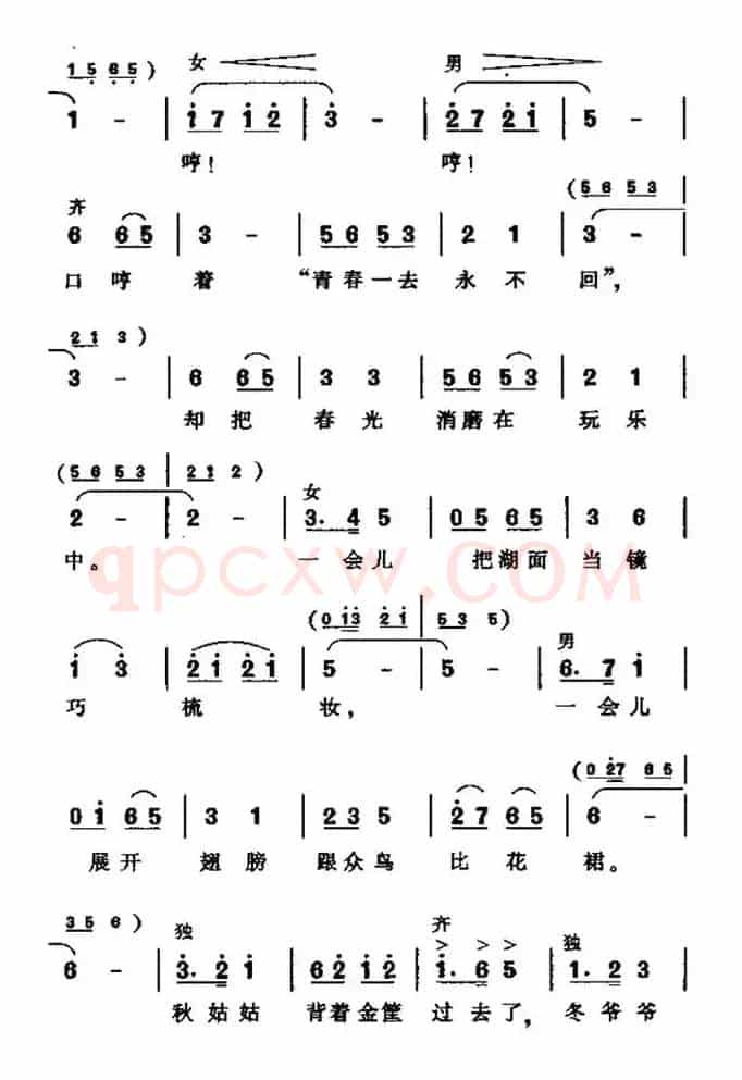 白头翁（合唱）
