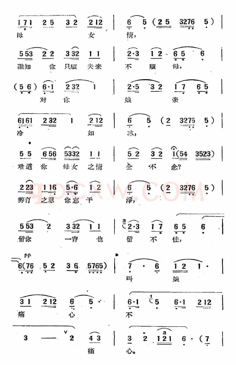 “碧玉簪”选曲：慢慢再来报娘恩