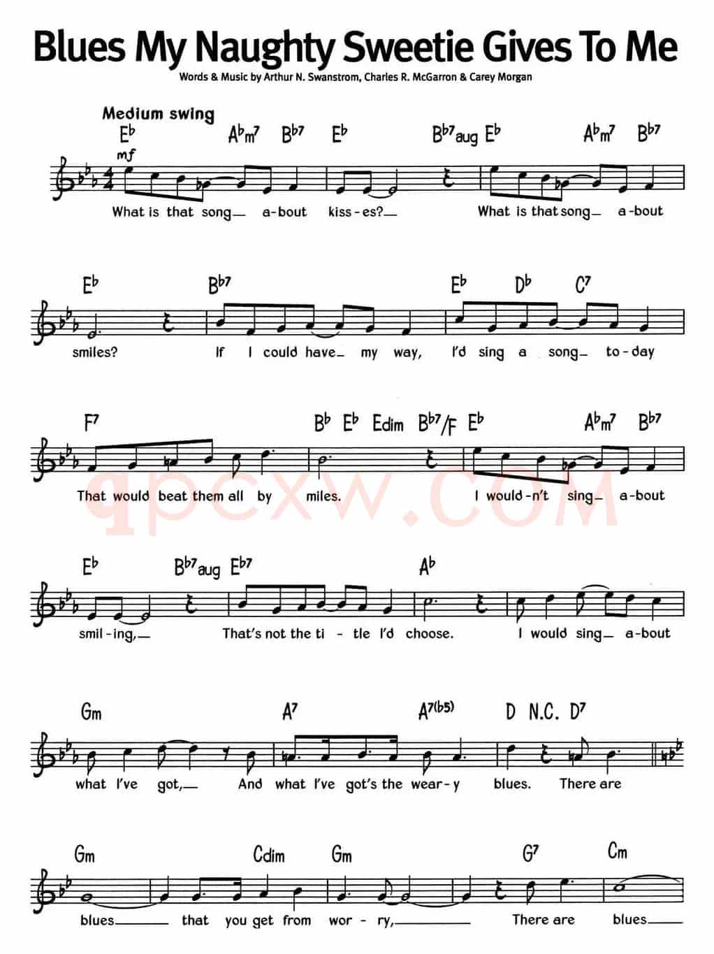 蓝调音乐：Blues My Naughty Sweetie Gives To Me