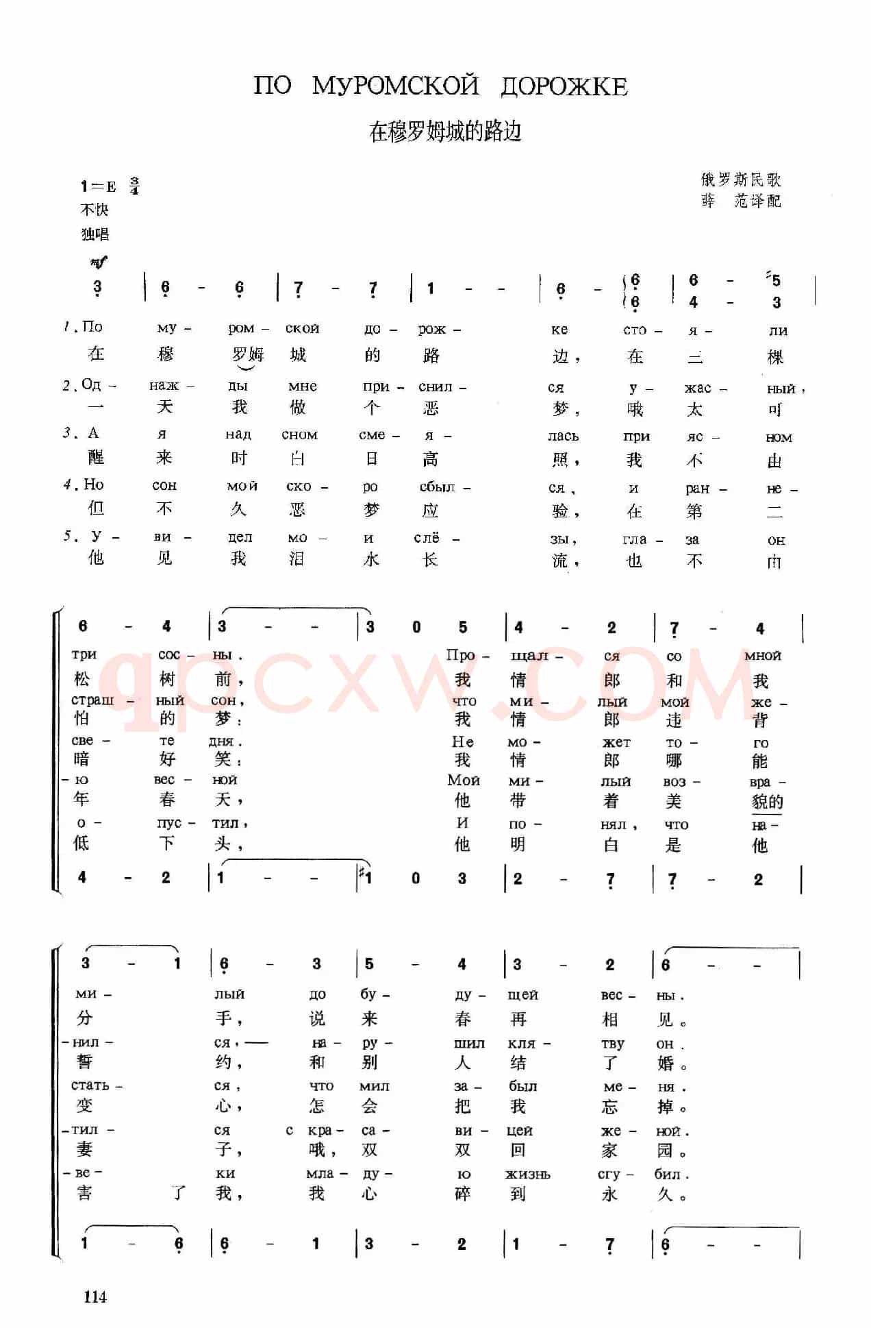 [俄]在穆罗姆城的路边