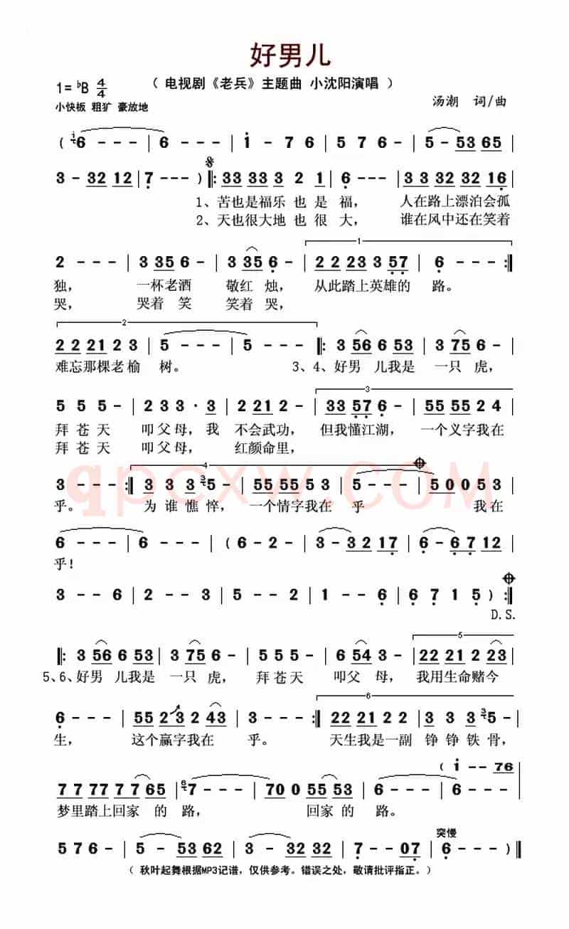 好男儿（电视剧《老兵》主题曲）