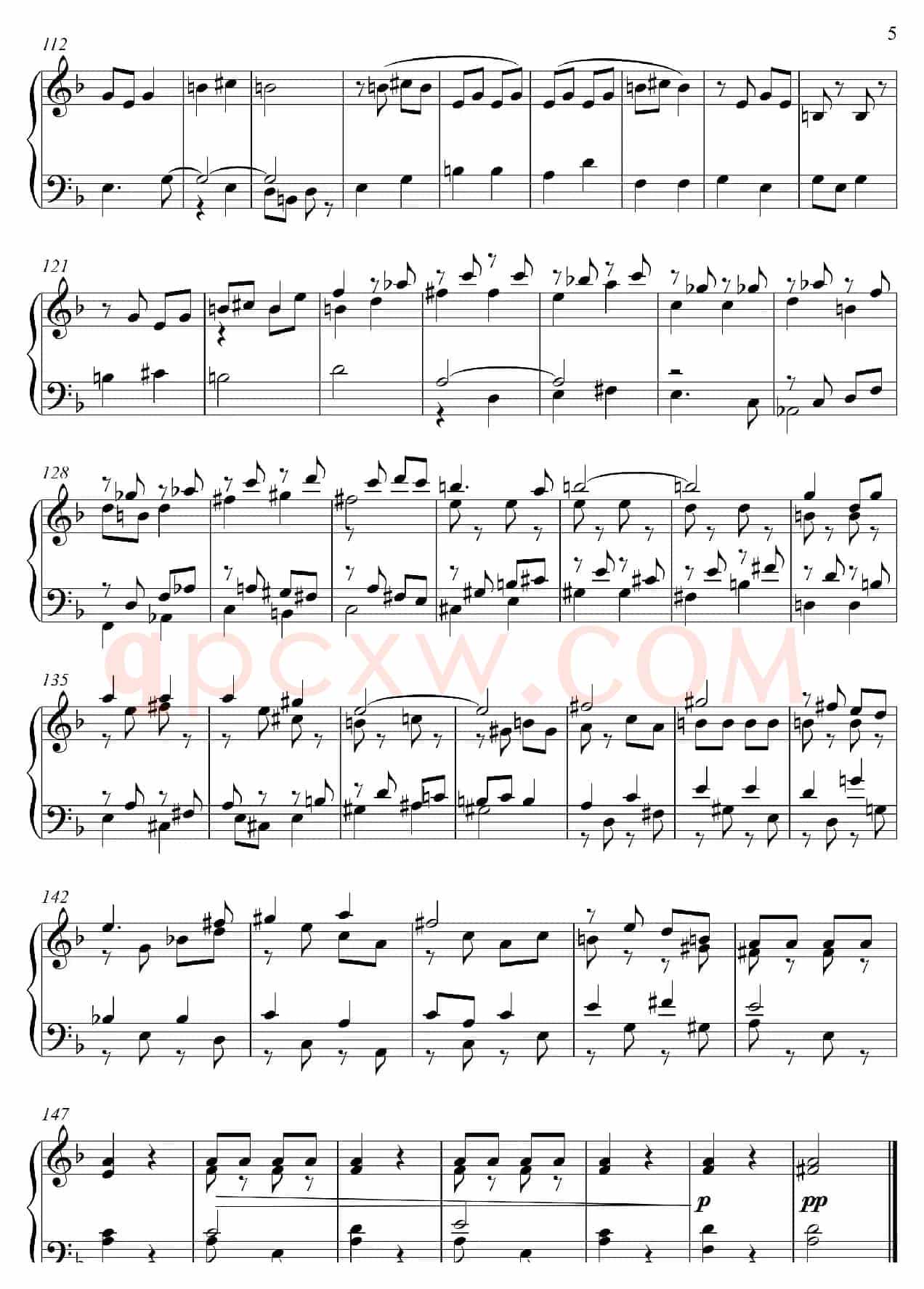 第22钢琴奏鸣曲“信仰”Piano Sonata No`22（四个乐章）