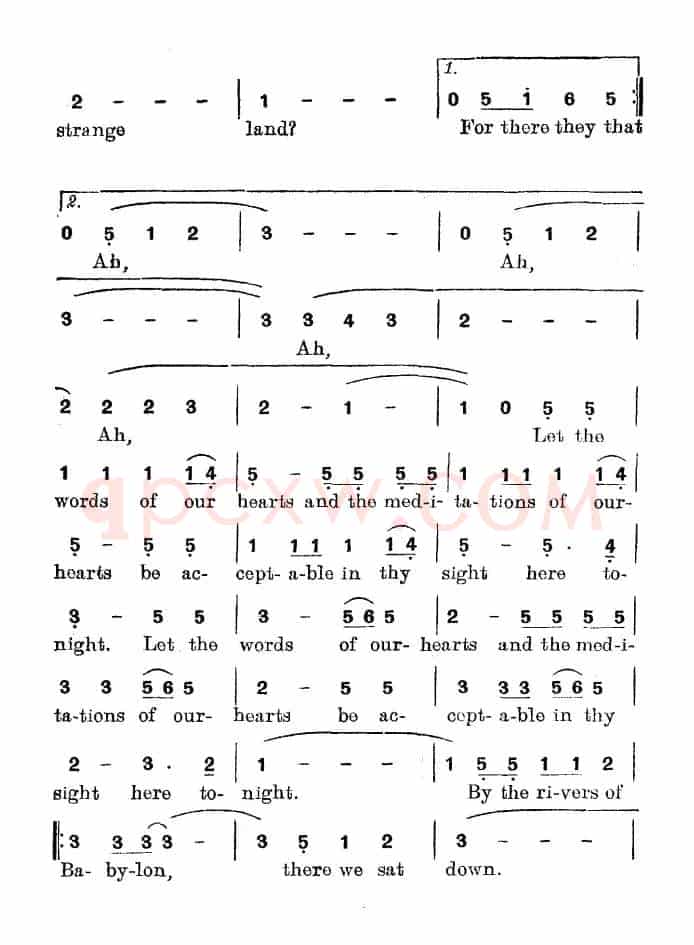巴比伦河（Rivers of Babylon）