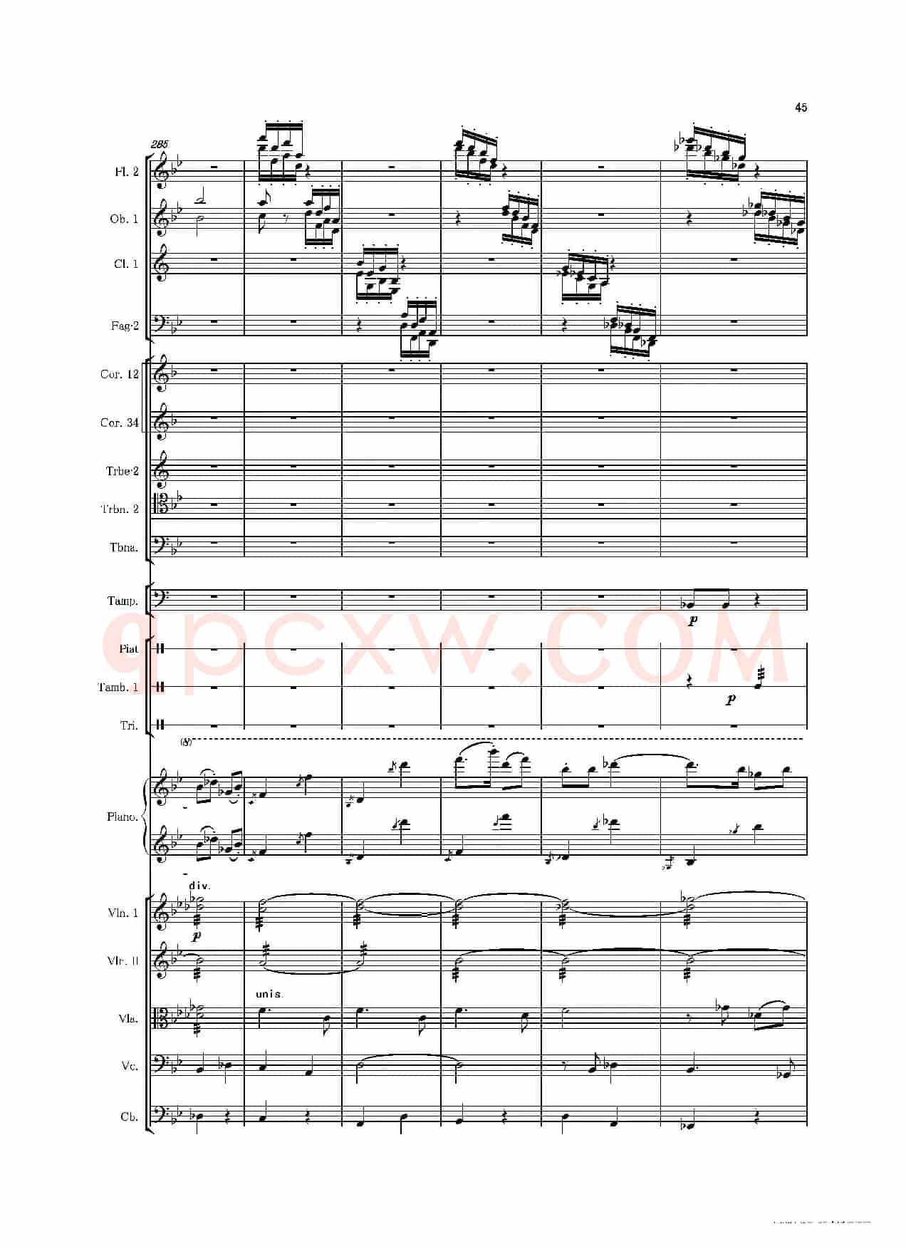 第一钢琴协奏曲(Piano Concerto No·1)