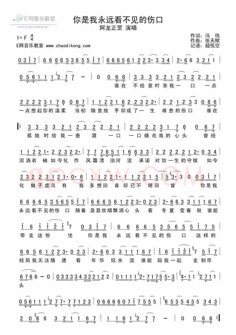 你是我永远看不见的伤口