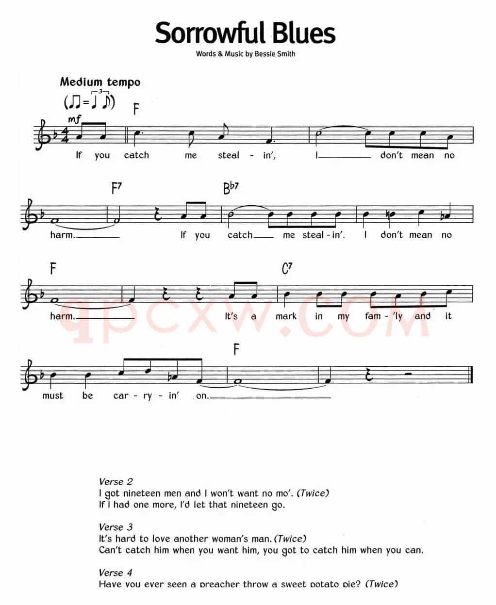 蓝调音乐：Sorrowful Blues