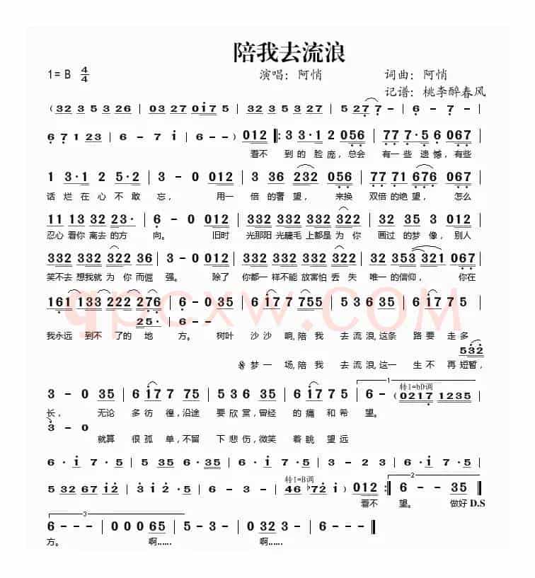 陪我去流浪
