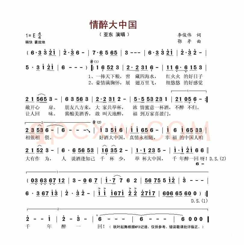 情醉大中国