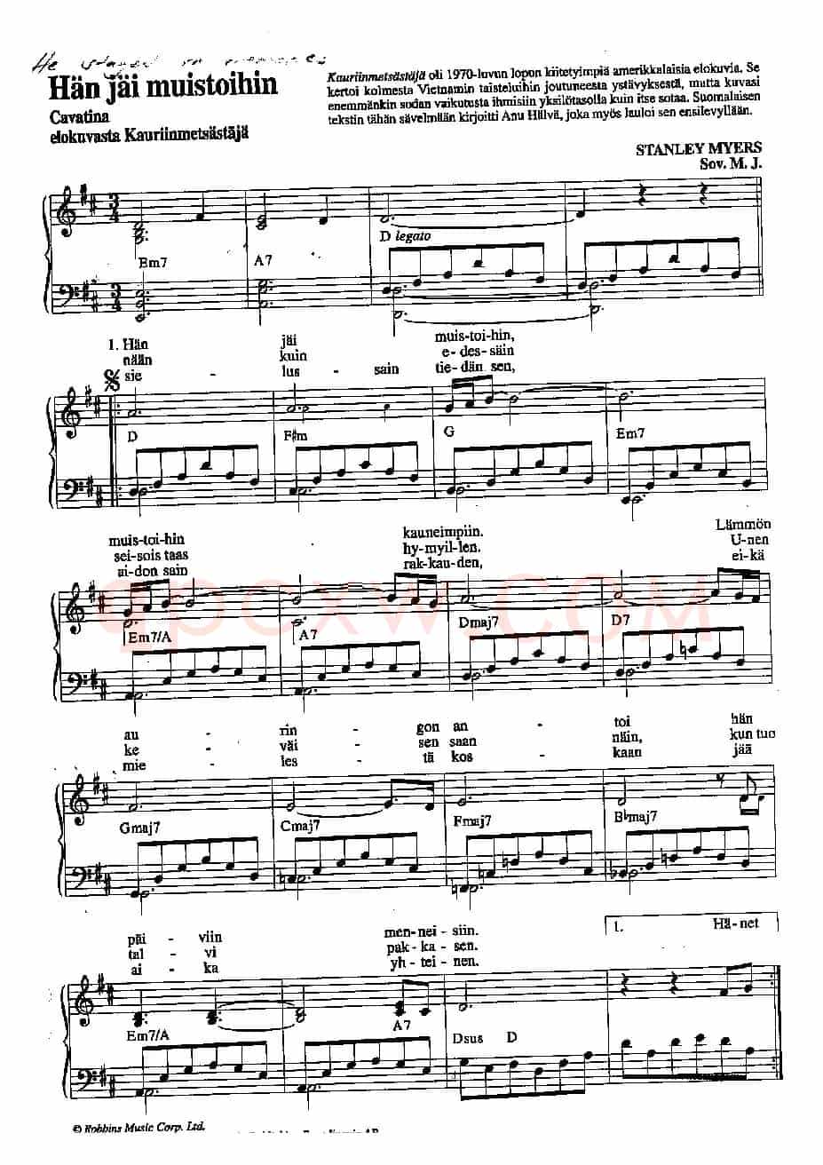 Finland folk song（芬兰民歌 [版本一]）