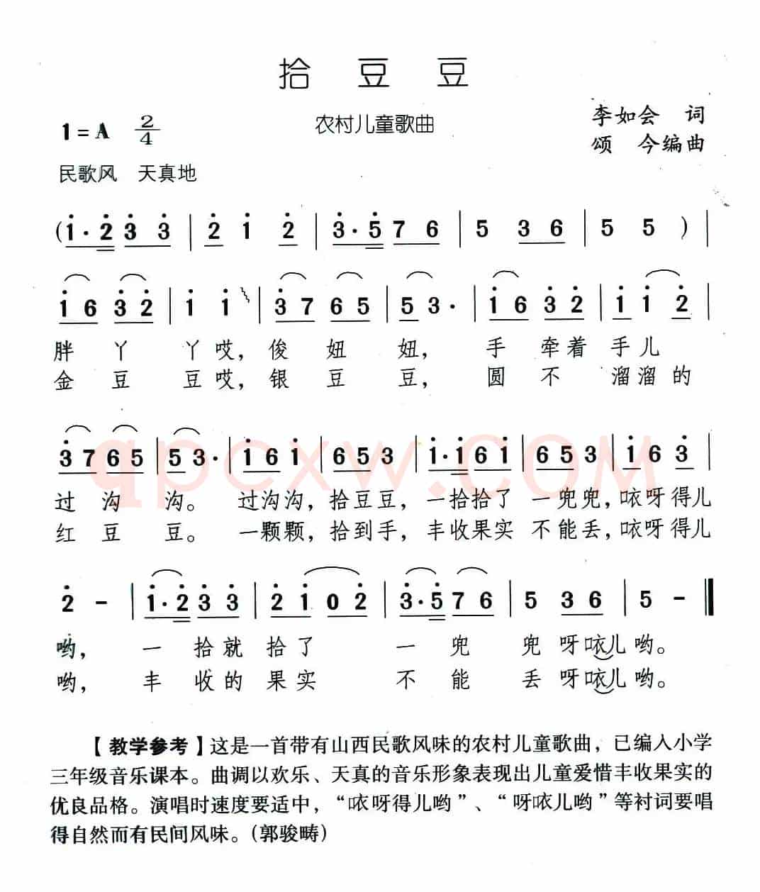 拾豆豆