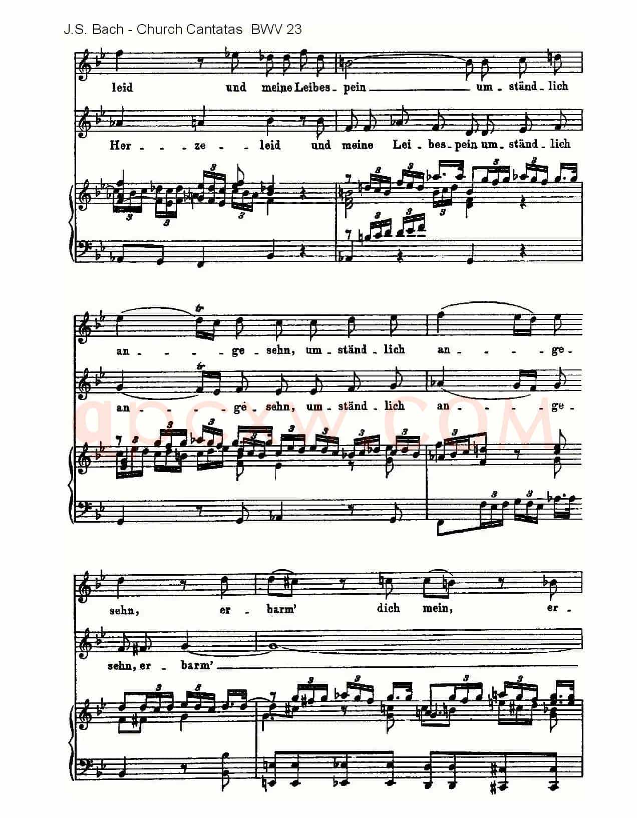 Du wahrer Gott und Davids sohn(真正的上帝的大卫之子)
