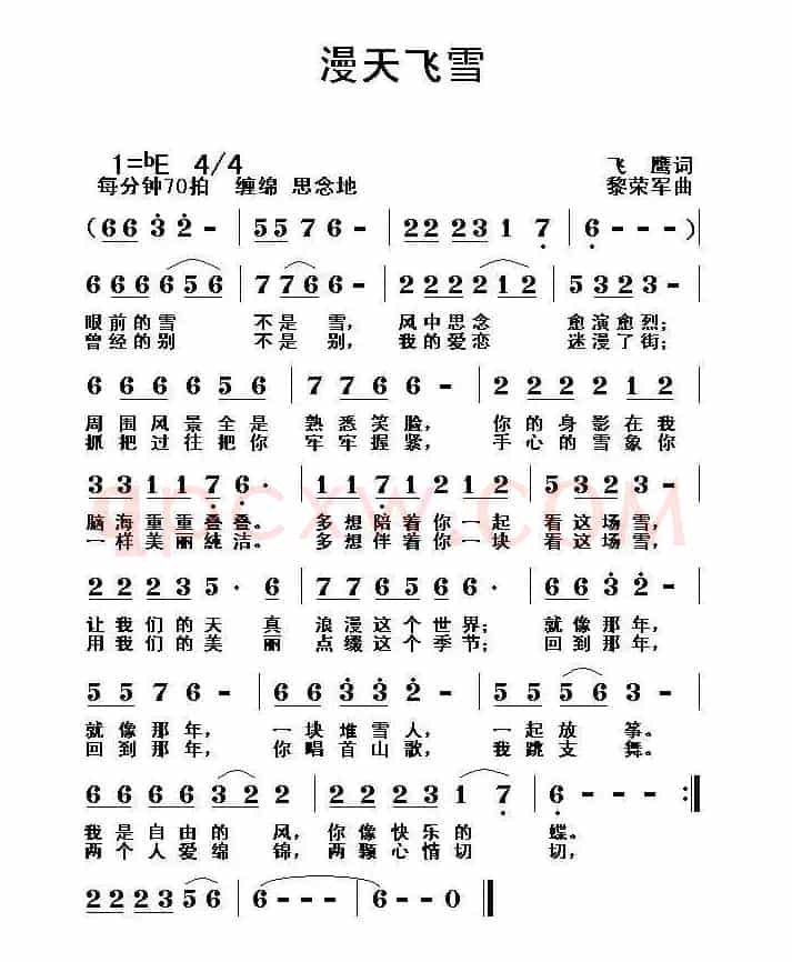 漫天飞雪